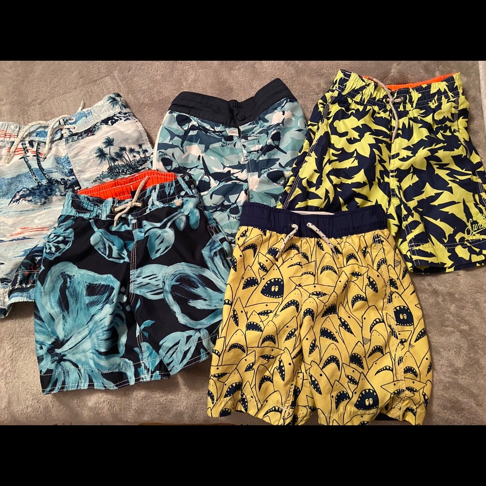 Boys (kids) swimsuit bottoms bundle
